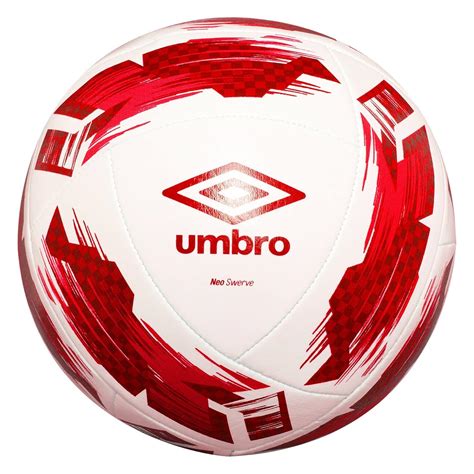 Umbro Neo Swerve Soccer Ball, Size 5, White/Red : Amazon.in: Sports ...