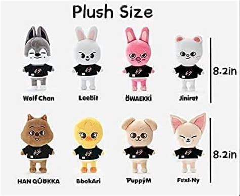 Lnbotoy Skzoo Plushies Set 9.8 Inches 2025 New Stray Kids India | Ubuy