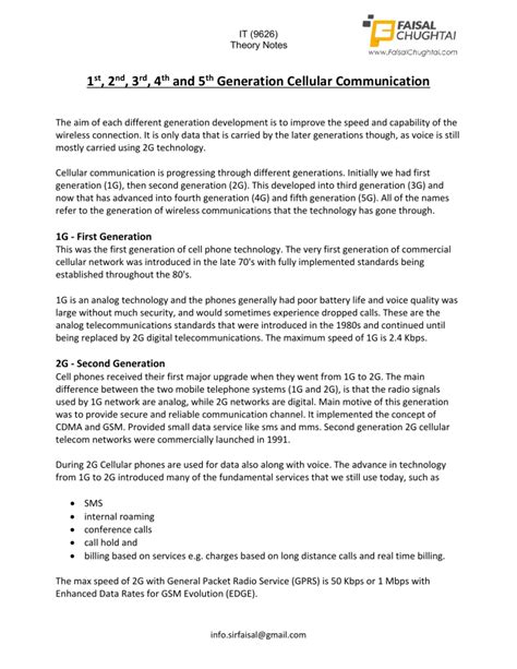 Generations of Cellular Network 的图像结果