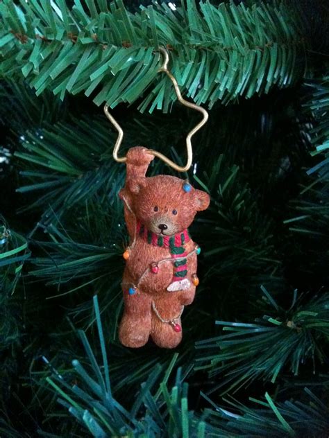 Classic Hallmark Xmas Teddy bear ornaments | Hallmark ornaments, Teddy ...