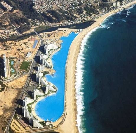 World's Largest and Deepest Pool At Chile's San Alfonso del Mar Resort ...