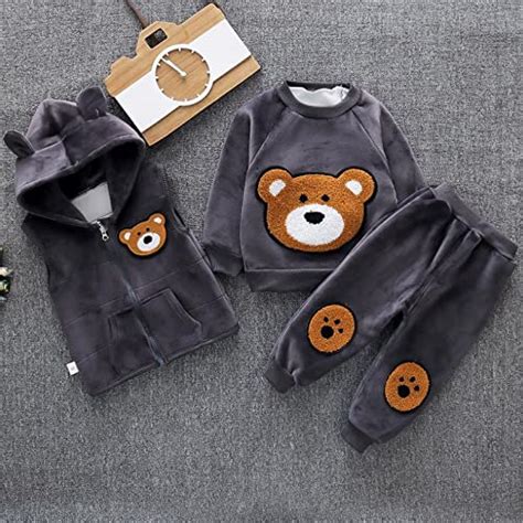 Buy Bold N Elegant Cartoon Bear Graphics Winter Warm Sweatshirt Hood ...