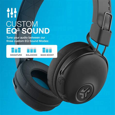 Buy JLab Studio Bluetooth Wireless On-Ear Headphones | 30+ Hour ...
