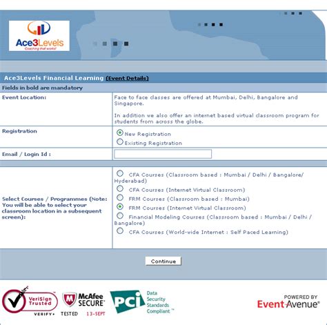 Webinar Management :: Registration Forms