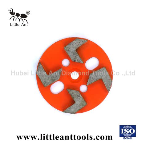Classic Type 4 Segments Concrete Grinding Disc Diamond Floor Shoes ...