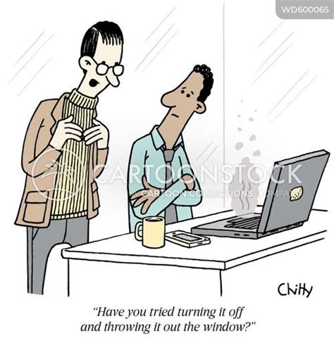 Image result for Computer Tech Humor Cartoon