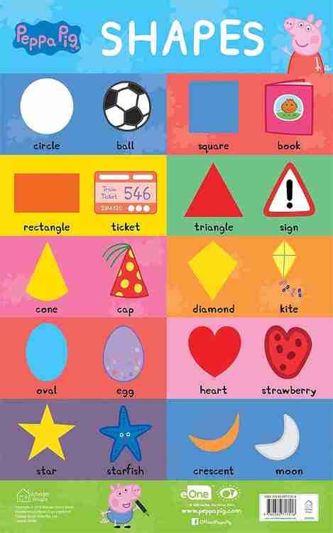 Learn With Peppa : Early Learning Shapes Chart For Children ...