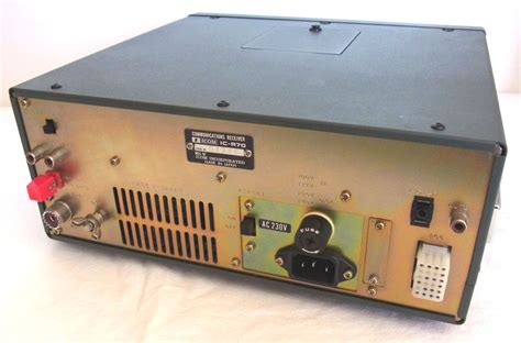 Image result for Icon IC-R70 Setting Control Points