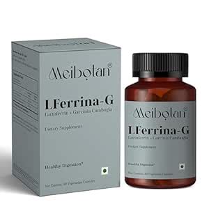 MEIBOTAN Lactoferrin Supplement with Garcinia Cambogia for Men & Women ...