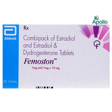 Femoston Tablet 28's Price, Uses, Side Effects, Composition - Apollo ...