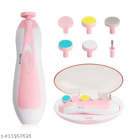 Electric Nail File Drill for Baby No Sharp Claws Hurt, 6 in 1 Safety C ...