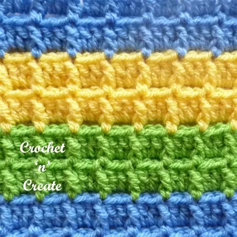 Image result for Raised Stitch Crochet Pattern