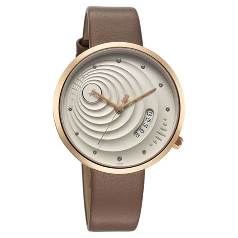 Buy Online Fastrack Groove Quartz Analog with Date Grey Dial Girls ...