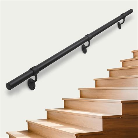 SDNBHT Stair Railing Indoor Metal Hand Rails for Indoor Stairs 1.5 ...