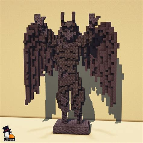 Image result for Minecraft Witch Statue Tutorial