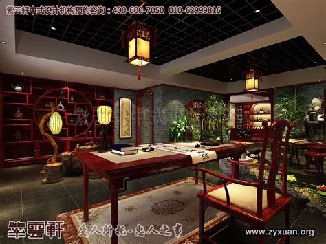 窗前种植竹子的新中式茶馆茶室 茶楼3d模型下载_模型ID:28894-让提网