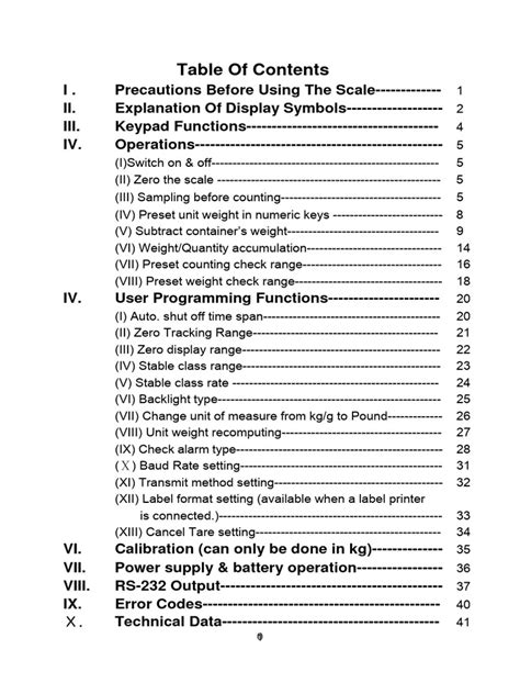 Cas - Ec Counting Scale Manual de Servicio | PDF | Personal Computers | Weight
