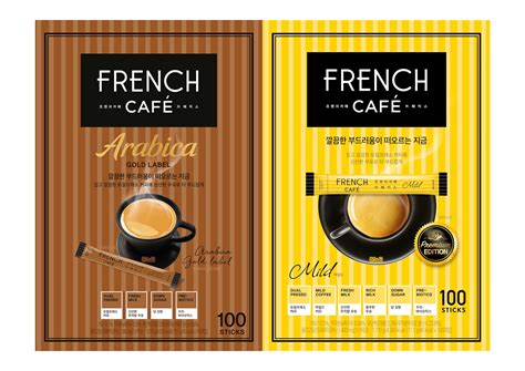 Buy Namyang French Cafe Instant Coffee Mix 100 Sticks, 2Flavor Gift ...
