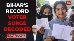 Bihar's Record 64% Turnout Rocks Polls: Women's Vote Key To Nitish's Fate?