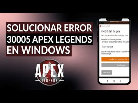 Image result for Apex Legends Error Code 30005