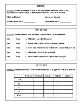 Classifying Numbers Algebra 2 Practice 的图像结果