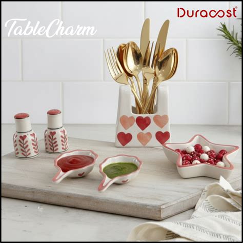 DuraCast® TableCharm Ceramic Tableware (Set of 6) – Salt & Pepper Shak ...
