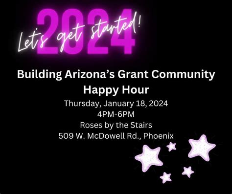 Building Arizonas Grant Community Happy Hour, Roses by the Stairs ...