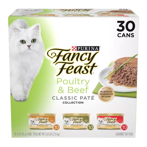 Fancy Feast Fancy Feast Poultry and Beef Feast Classic Pate Collection ...