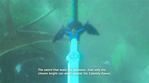 The Legend Of Zelda Botw Master Sword