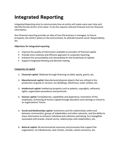 Image result for Advantage of Using Integrated Report