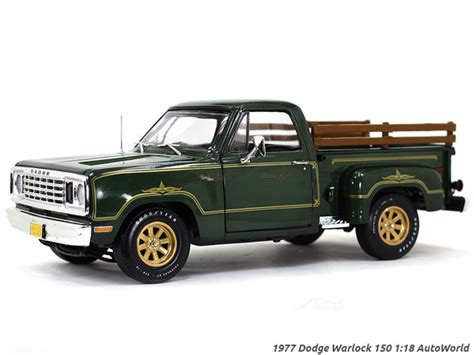 1977 Dodge Warlock 150 1:18 AutoWorld diecast scale model truck | Scale ...