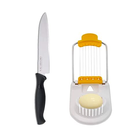 Kai Pack of-2 Japan Stainless Steel Egg Slicer Dishwasher Safe for Egg ...