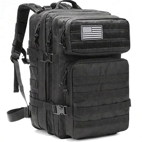 1pc 45L Military Tactical Backpack, Unisex Assault Pack Outdoor Travel ...