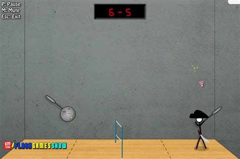 Stick Figure Badminton 的图像结果