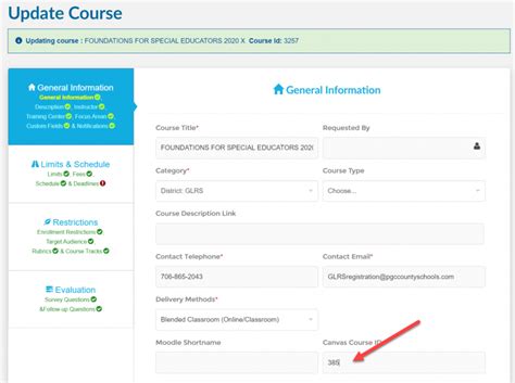 Image result for How to Create a Course in PDS Ascriptica
