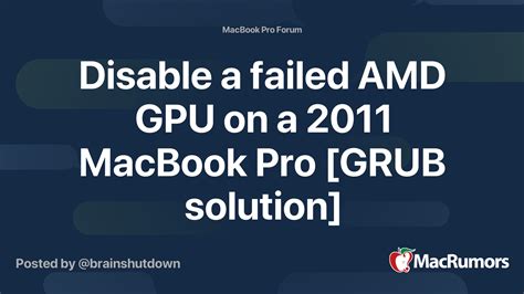 MacBook Pro GPU Issue 的图像结果