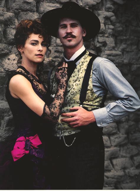 Tombstone. Val Kilmer as Doc and Joanna Pecula as Kate. # ...