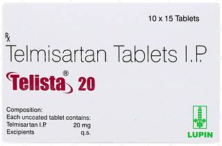 Telista 20 Tablet 15: Uses, Side Effects, Price & Substitutes