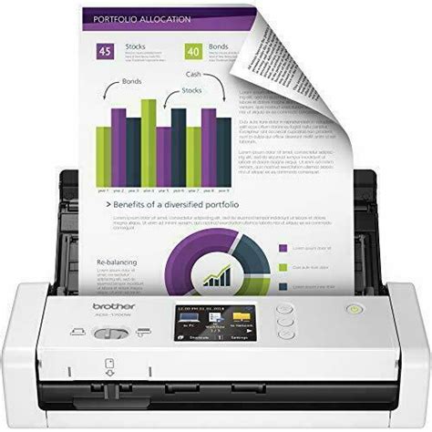 Brother - ADS-1700W Wireless Desktop Scanner with India | Ubuy