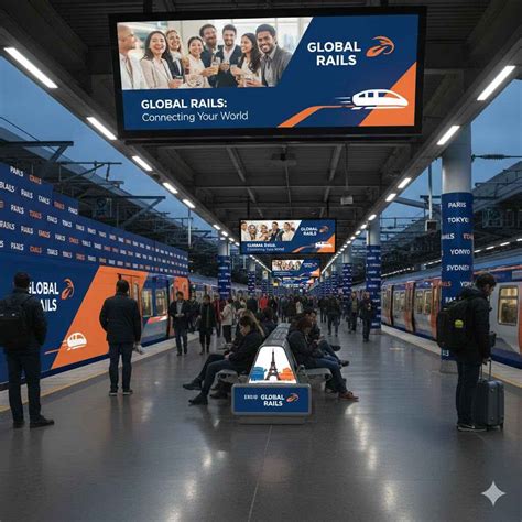 Railway Platform Branding Advertising – Growth Kriya