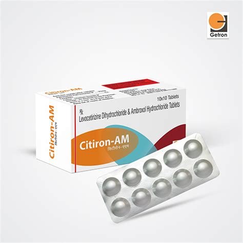 Citiron AM - Levocetirizine Dihydrochloride & Ambroxol Hydrochloride ...