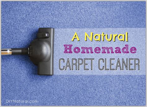 Homemade Carpet Cleaner and Natural Stain Remover