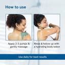 Be Bodywise 1% Salicylic Acid Body Wash 250ml with Natural Loofah for ...