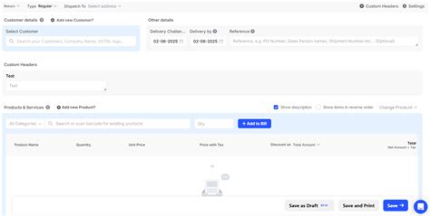 How to create Inward/Returnable Delivery Challan in Web? - General - Swipe