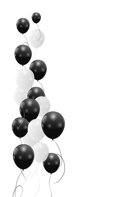 Black balloons png Images - Free Download on Freepik