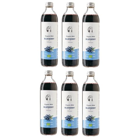 Bio Wild Blueberry Juice 6x | LOOV-BLUE6