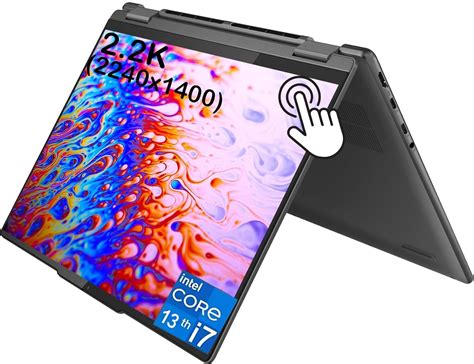 Lenovo Yoga 7i 2-in-1 Laptop, 14" 2.2K IPS Touchscreen, 13th Gen Intel ...