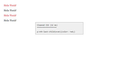JavaScript/HTML Clean CSS 的图像结果