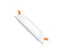Dalle LED Carrée Extra Plate 9W | Contact LED LIGHTING France