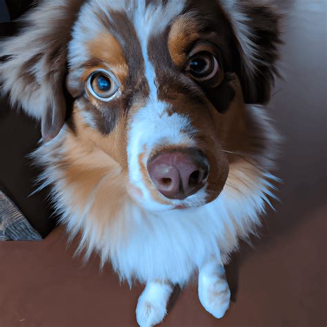Australian Shepherd Pup · Creative Fabrica